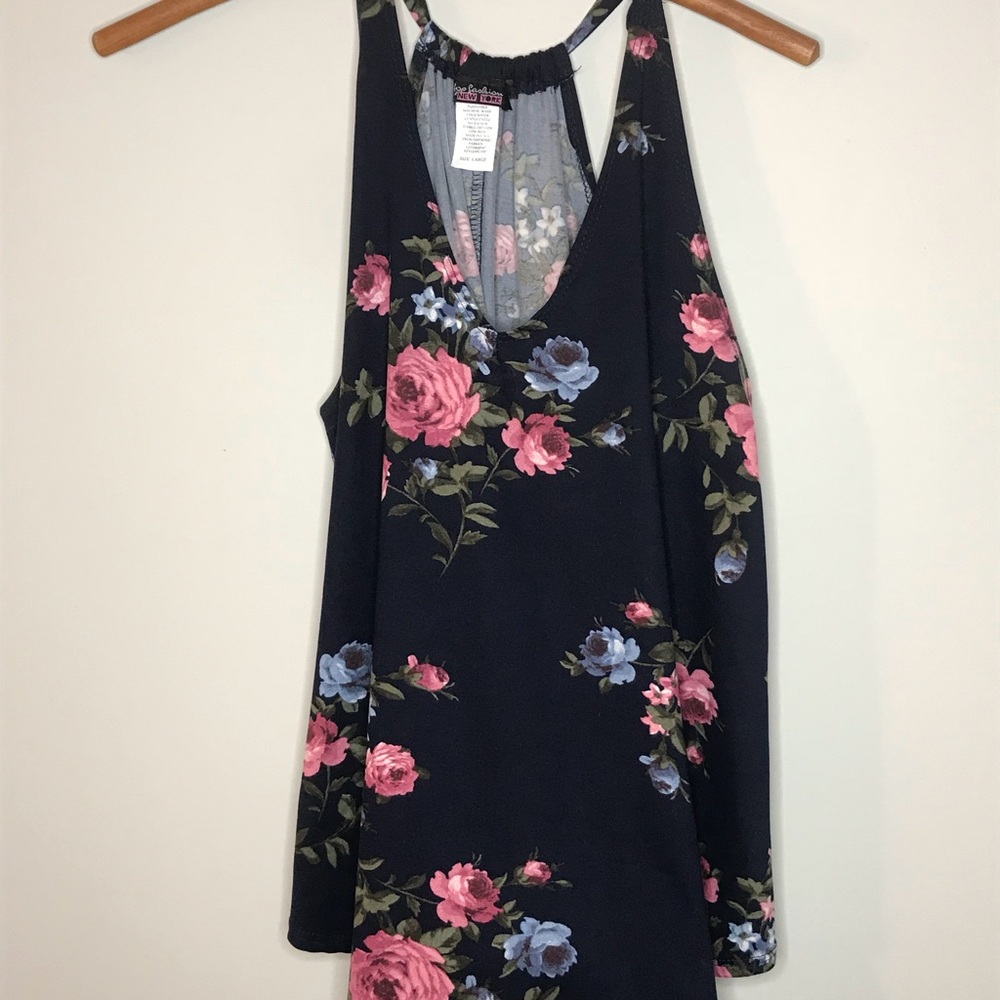 Super flowy floral tank top